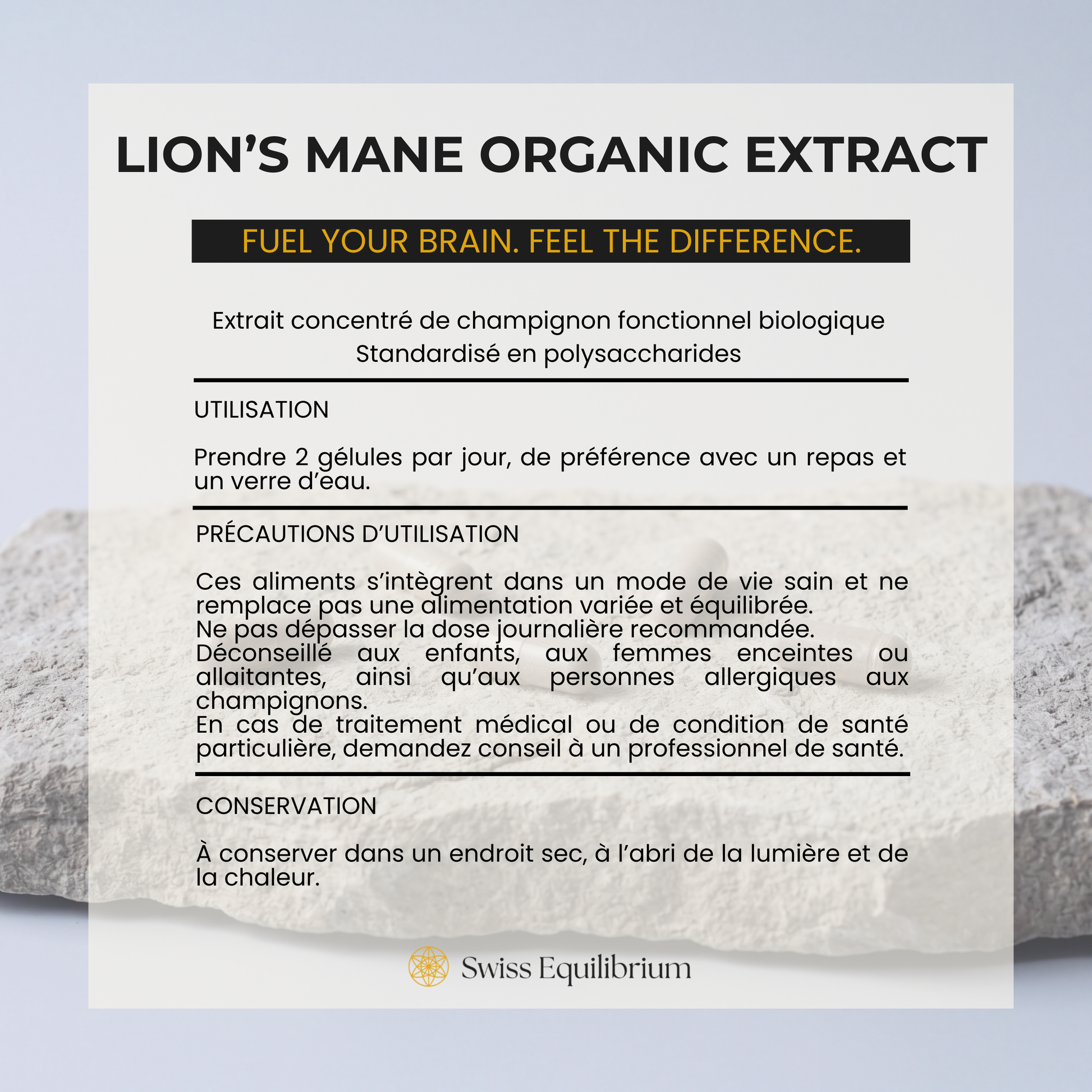 Bienfaits du Lion's Mane sur la mémoire et les fonctions cognitives
